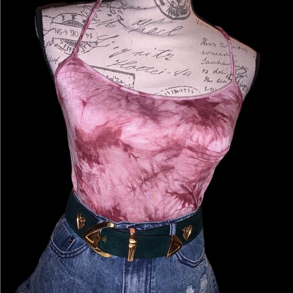 Zumiez Zine Tye Dye Draw String Tank Top - Picture 3 of 13